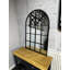 Arch Metal Window Panel Mirror