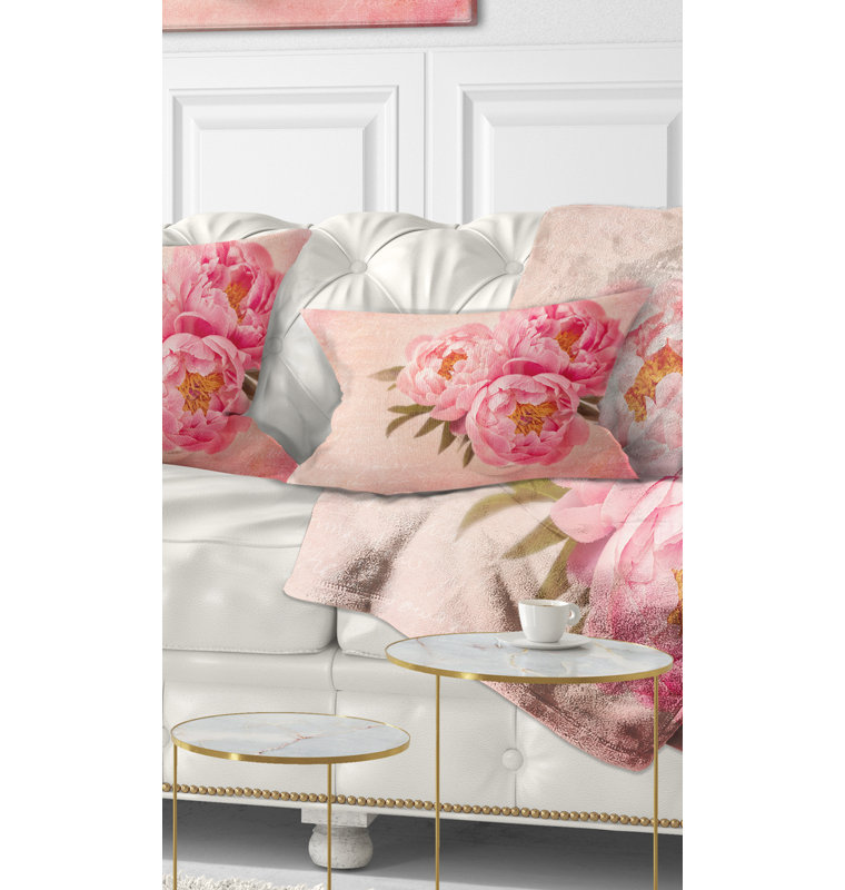 Coussin lombaire Floral