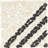 Daltile Pebble Oasis Natural Stone Striped Pebble Mosaic 11" x 11" in Tumbled Icicle (11 PC per Carton) (10.78 SQFT per Carton)