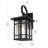 Emrush Outdoor Wall sconce in Black-111140845