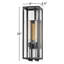 Applique murale en aluminium Briana