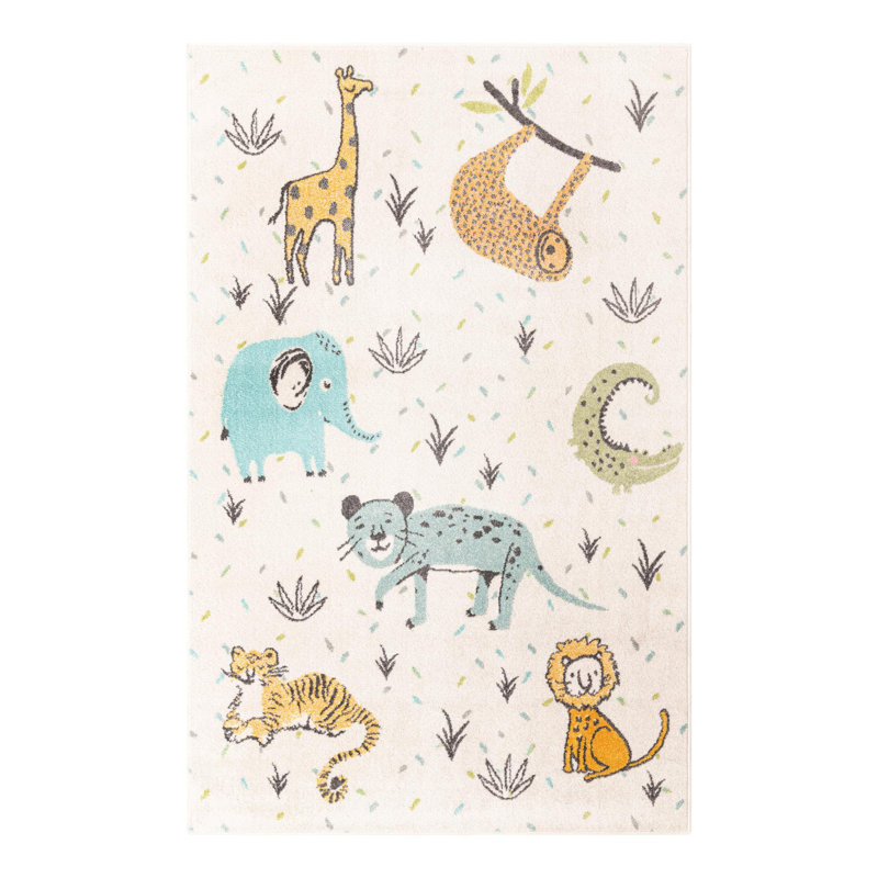 Polypropylene Plastic Rug, Rectangle 5'3" x 8'