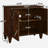 Retro Wooden Sideboard Buffet Cabinet with Storage, Accent Display Cabinets-1397163258