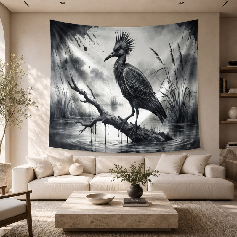 Tapisserie murale «Wildlife Hamkerop», 68 po x 80 po