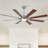 Farmhouse 8 Blade Indoor Windmill Ceiling Fan With LED Lights, Remote Control And Quiet DC Motor-1425338760-1425338758