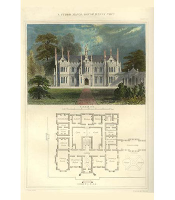 " Tudor Manor House Henry VIII " by Richard Brown