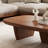 51" Mid century Modern Rectangular Coffee Table, Solid Wood Coffee Table for Livingroom-990520814