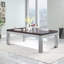 Playcraft Genoa 8' Slate Pool Table With Dining Top & Benches/Professional Installation Included-1447425698-1447425712