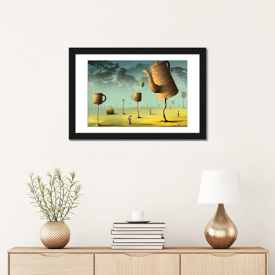 « campo de café field of coffee » sur toile