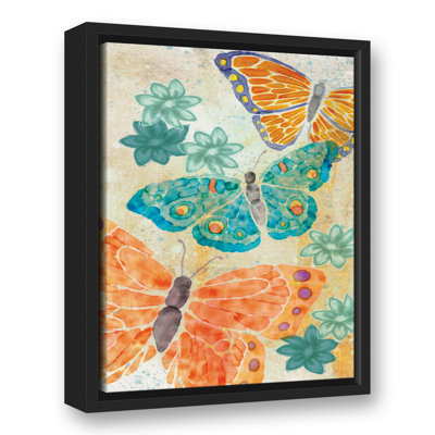 «Watery Butterflies», reproduction sur toile