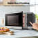 Black+decker Countertop Microwave Oven 0.9 Cu Ft, 6 Auto Menus, Child Lock, Memory Function, 10 Power Levels, Easy One-touch Start, Digital Panel, 900w