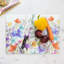 Meadow Floral Glass Chopping Board