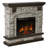 43.3 inch Electric Fireplace With Mantel