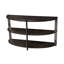 Console Kalne en forme de demi-lune avec 2 tablettes ouvertes