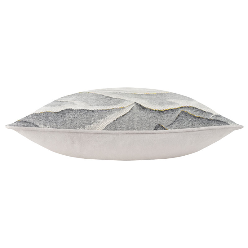 Stratus Square Cushion, Light Grey