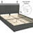 Upholstered Standard Bed with Drawers-176798874