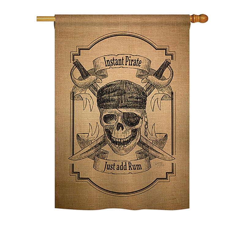 Double Sided Polyester, 18.5" H x 13" W