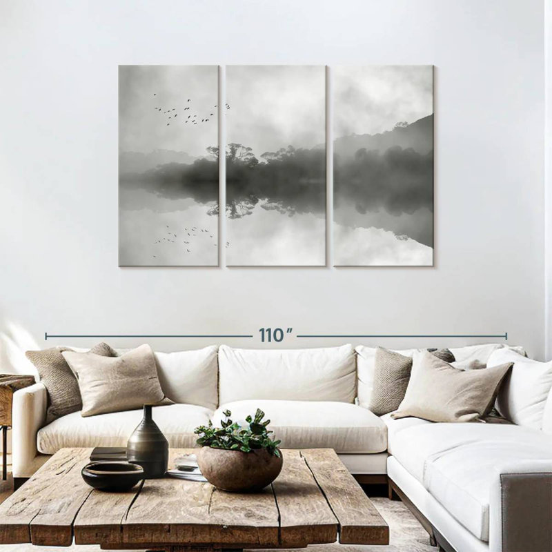 Alvord Misty Reflections, 48" H x 74" W