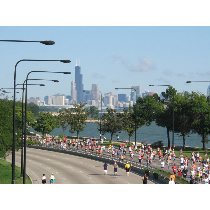 Chicago Marathon, H 14 po x l 18 po