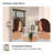 Lunova 20 in. W x 30 in. H Rectangular Framed Tilt Wall Mount Bathroom Vanity Mirror in Nickel-2039501202-2039501204
