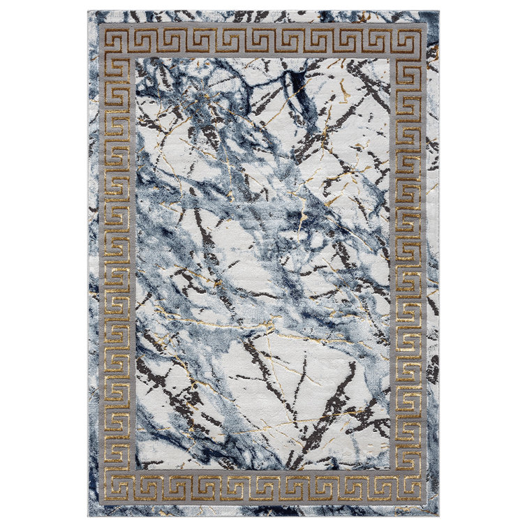 Abstract Flow Tabernash Rug Contemporary Modern Carpet For Living Room