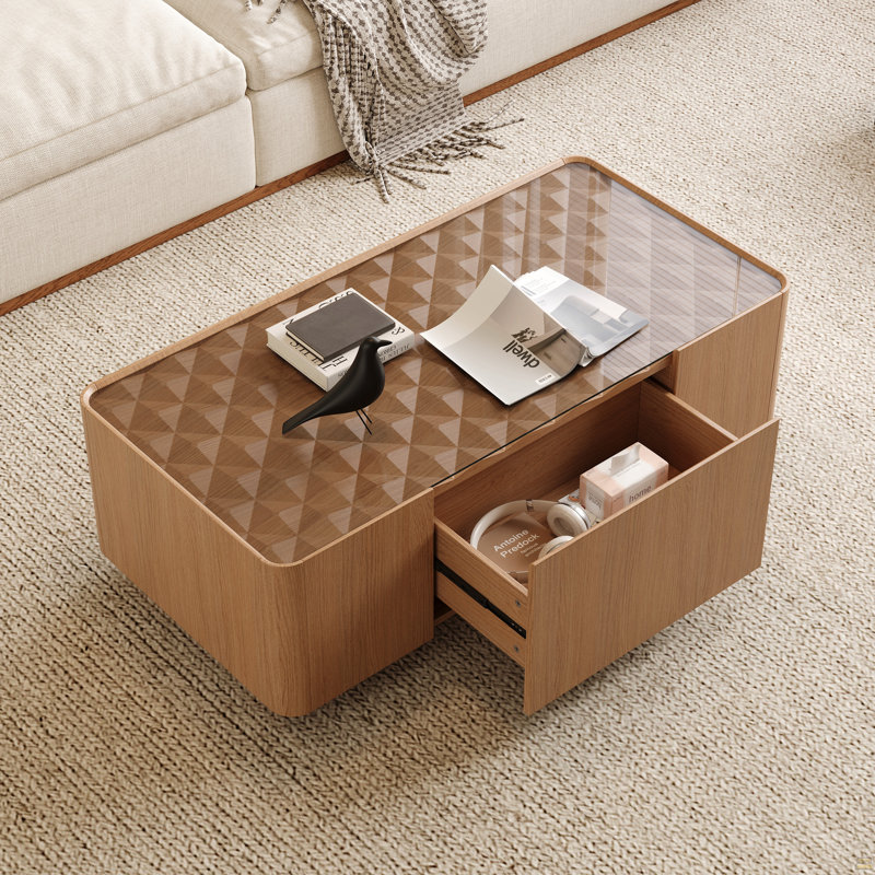 Table basse 46,8 po Mid-Century