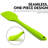 Ovente Premium Silicone Spatula with Heat Resistant Protection and Stainless Steel Core, Dishwasher Safe Non-Stick Utensils with Seamless Design Perfect for Baking Cooking & Mixing, Green SP1001G-46831566