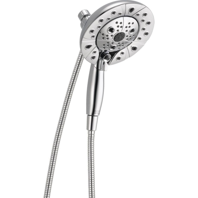 2.5 GPM Rain Dual Shower Head with H2Okinetic Technology
