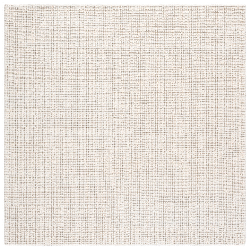 Natural Fiber Couture 112 Hand Woven Performance Solid Color Rug, Square 6'