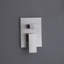 Dispositif de douche avec pomme de douche à effet de pluie de 10 po, nickel brossé, balance, 2 têtes, laiton massif, fixation murale noir mat et nickel, valve d'équilibre, fixation