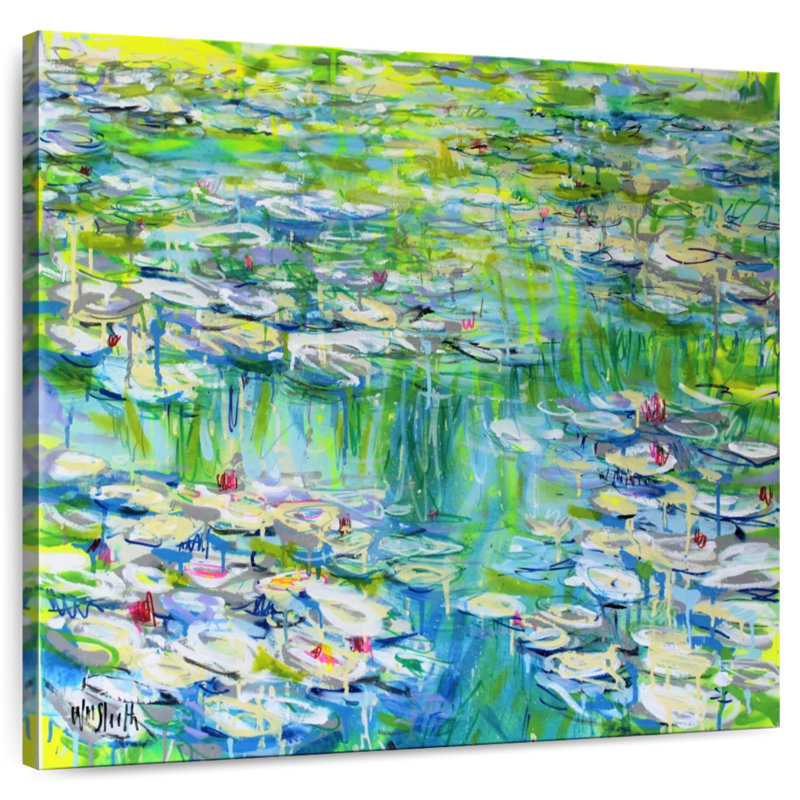 Avery Monet Monet Monet Fluo, 36" H x 36" W