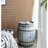 22.5X22.5X26" Drum Side Table