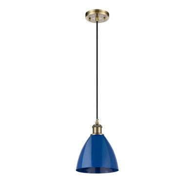Plymouth Dome 1 - Light Single Drop Pendant Pendant