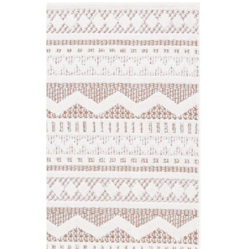 Tapis géométrique Delmontez Performance, Rectangle 8 pi x 10 pi