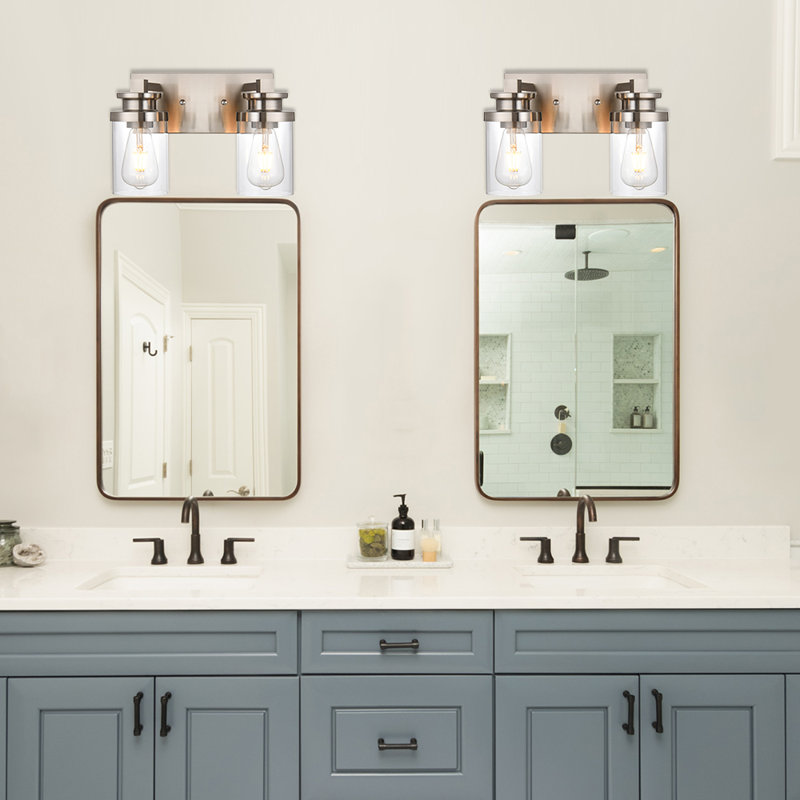 Éclairage pour meuble-lavabo à 2 lumières Marhill