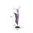 32.28"Polyester resin purple human-shaped art piece