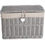 Wicker Storage Trunk with Lid and Cotton Liner-2014681387-2014681380