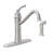 Moen Wetherly Single Handle Kitchen Faucet with Side Spray and Optional Deckplate-111134135