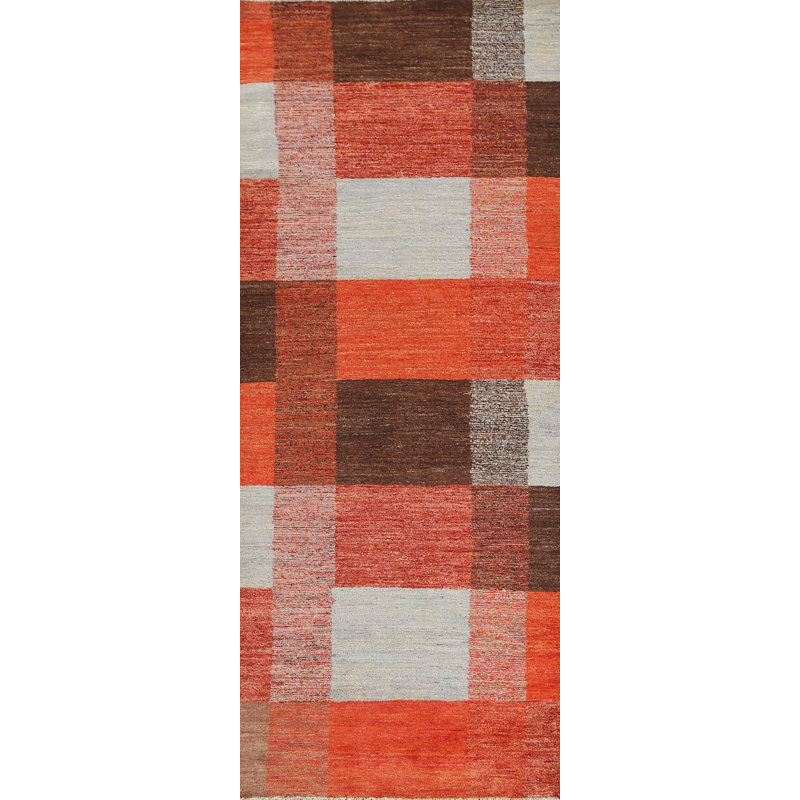 Tapis de couloir oriental contemporain Karlbe Gabbeh Kashkoli