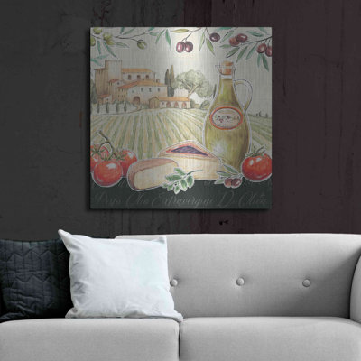 «Tuscan Flavour III» par Daphne Brissonet, art mural en métal