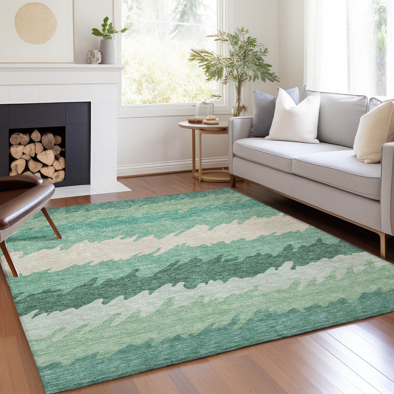Fleau Indoor / Outdoor Rug, Rectangle 8' x 10'