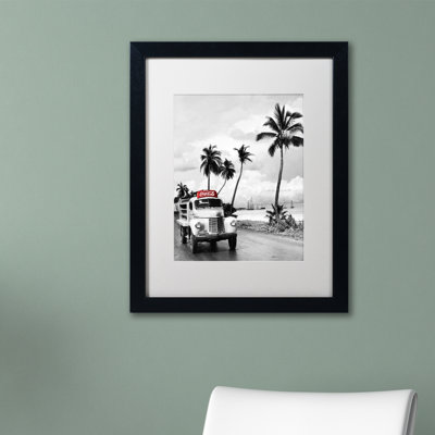 « color splash rétro photo », affiche rétro encadré