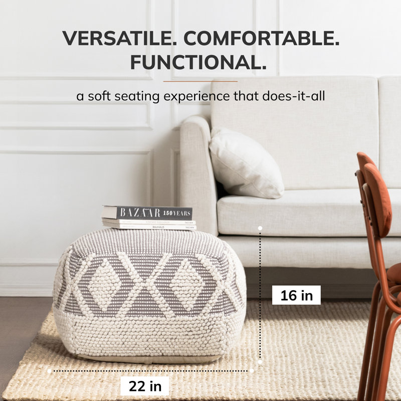 Daxton Upholstered Pouf