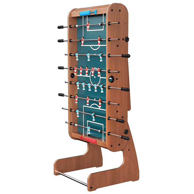 2-in-1 Multi Game Table, 53.5" Foosball Table, Air Hockey Table For Adult And Kids
