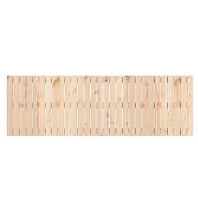 Wall Headboard Solid Wood Pine