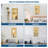 Stainless Steel Shower Niche Double Shelf-444784158