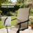 High Back Outdoor Chairs,Swivel Chairs Set of 2-555127258