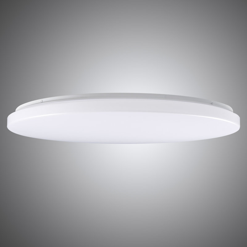 24 Inch 48w Round Led Flush Mount Ceiling Light, 5000k Daylight, Dimmable, Etl Certified
