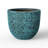 18 in. Large Concrete Round Planter / Pot with Drainage Hole, Turquoise(Upgraded Interior)-687828578-687828575