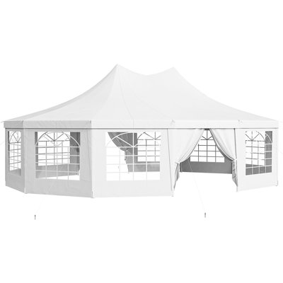 29 Ft. W X 23 Ft. D Heavy Duty Party Tent With Removable Sidewalls